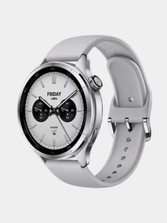 Xiaomi Watch S4 aqlli soati, Silver / Black