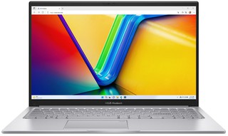 Ноутбук Asus VivoBook 15 / i5-1334U / 8 GB / SSD 512 GB / 15.6", серебристый
