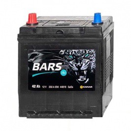 Аккумулятор Bars 6CT-42 АПЗ L(1) 8527b
