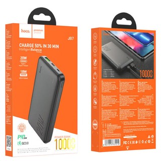 Портативный аккумулятор Hoco J87 Tacker 10000 mAh