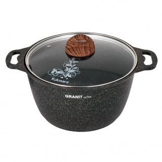 Кастрюля Kukmara 6 л линия Granit ultra (Original, Blue)