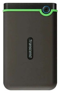 Внешний HDD Transcend StoreJet 25M3 2TB USB 3.0, стальной
