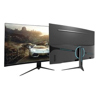 Монитор ZIFFLER 27GM300 27" Curved monitor (HDMI+DP+Audio out+DC) VA panel 300hz RGB stand