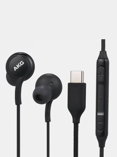 Проводные наушники для Samsung AKG Тype-C и разъемом 3.5 мм, с микрофоном