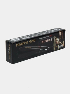 Профессиональный утюжок выпрямитель, для волос Mantn You styler M-918, с дисплеем