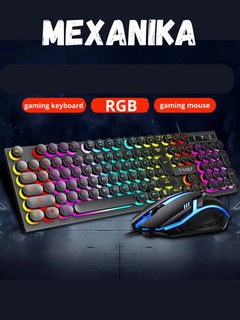 Игровая клавиатура и мышь T-Wolf TF270 с подсветкой