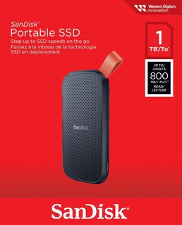 Внешний жесткий диск Sandisk Portable 1TB (SDSSDE30-1T00) SSD, черный