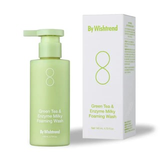 Enzimli ko'pikli yuvish By Wishtrend Foaming Wash Green Tea & Enzyme Milky, 140 ml