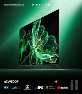 Телевизор Ziffler 43W500F 4K UHD Smart
