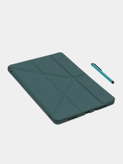 Чехол для планшет Xiaomi Redmi Pad SE, 11", Y-образный складной, зеленый