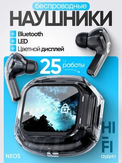 Simsiz Bluetooth quloqchinlar AIR MAX 31, iPhone va Android uchun, sensorli ekranli