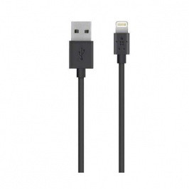 Belkin USB 2.0 Lightning - USB-A, 1,2m, Black (F8J023bt04-BLK)