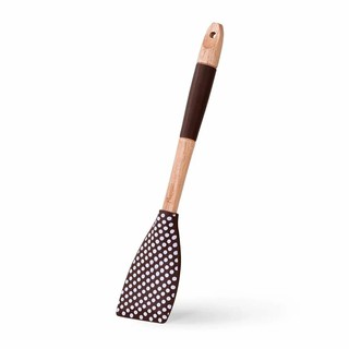 Лопатка кулинарная силиконовая FISSMAN CHEF’s TOOLS 1464 32 см, термостойкий силикон с нескользящей ручкой