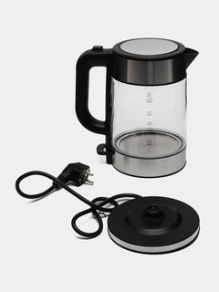 Электрический чайник Xiaomi Electric Glass, 1,7 л, черный, автоотключение, 2200Вт, BHR7490RU