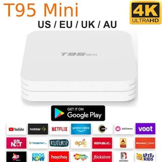 T95 Mini - лучшая Android-приставка, Android10.0 Smart TV Box STB 2.4G WiFi Set Top Box 4K Ultra HD потоковый медиаплеер