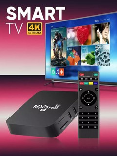 TV pristavka Smart TV Box, Android TV, YouTube Stick, kino va multfilmlar onlayn, tv box