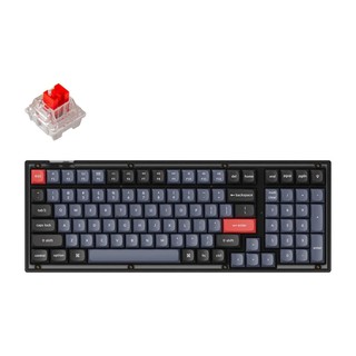 Клавиатуры Keychron V5 100 Key QMK Keychron K PRO Red Hot-Swap RGB Frosted, черный