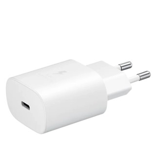 Samsung 25W PD Adapter USB-C Orginal oq rangli zaryadlovchi qurilmasi