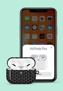 Чехол Гоярд для беспроводных наушников AirPods 1, 2 , 3, Pro , с карабином