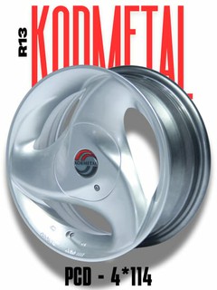 Автомобильные диски KORMETAL, r13 4 * 114, литые от BALONBAZA