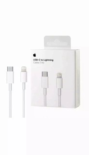 Кабель Apple USB-C - Lightning, для быстрой зарядки, 1 м, белый