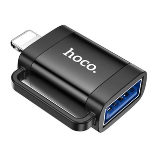 Hoco UA31A Lightning to USB-A qora perexodnigi