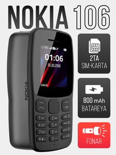 Кнопочный телефон Nokia 106