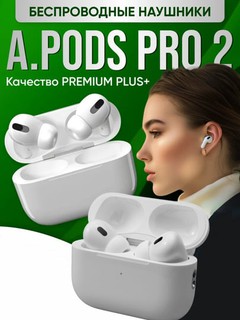 Simsiz quloqchinlar "Pods pro 2" sensorli, iPhone va Android uchun