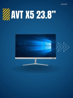 Моноблок Avtech X5 Core i3 - i5 Silver White