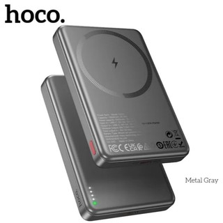 Hoco Q26A 10000mAh simsiz quvvatlovchi qora tashqi akkumulyatori