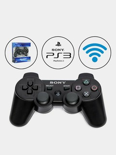 Геймпад джойстик Sony Dualshock 3, беспроводной, для PlayStation 3, чёрный