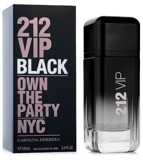 Мужская Парфюмерная вода Carolina Herrera 212 VIP Black, 100 мл