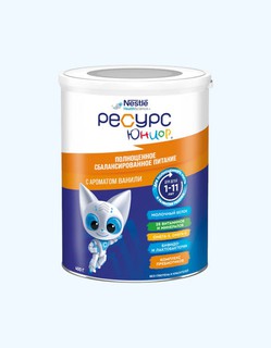 Nestle молочная смесь Ресурс Юниор, с 1 года до 11 лет, 400/800 г
