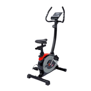 Велотренажер PowerGym B45, черно-красный