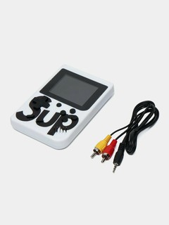 Игровая приставка Sup Game Box, 400 в 1, портативная карманная консоль Белый