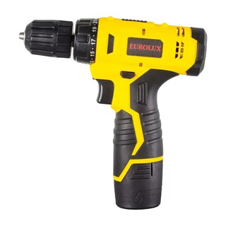 Дрель-шуруповёрт аккумуляторная Eurolux ДА-12-1Li
