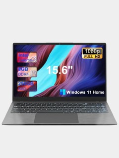 15.6" FHD Ноутбук 8GB DDR4 RAM 256GB SSD Intel Dual-Core Celeron Windows 11