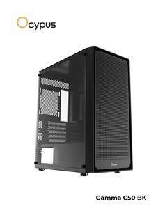 Корпус для ПК IOTA / GAMMA C70 C50 ARGB, стеклянная панель 4–6 вентиляторов, ATX/Micro‑ATX