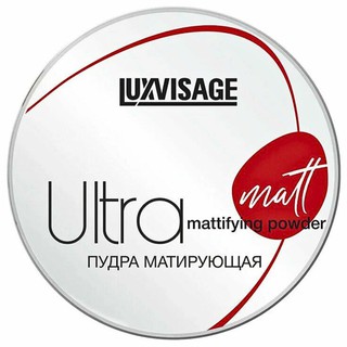 Пудра для лица Ultra matt матирующая, тон 102 natural, LUXVISAGE
