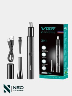 Триммер V-615 VGR, для разных частей тела, нержавеющая сталь, IPX4