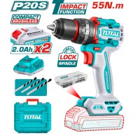 Аккумуляторный шуруповерт TOTAL TIDLI20558