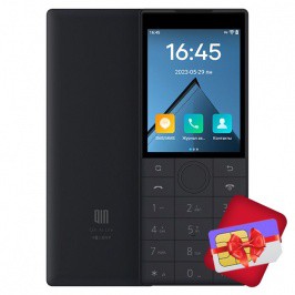Кнопочный смартфон Duoqin F22 2/16 ГБ Черный