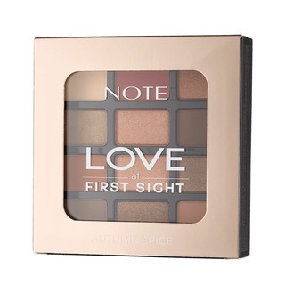 Палетка теней для век NOTE LOVE AT FIRST SIGHT EYESHADOW PALETTE 209
