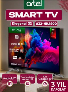 Телевизор Artel A32NHA900, черный