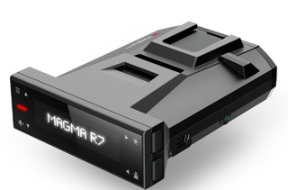Радар-детектор MAGMA R7, OLED-дисплей, рупорная антенна, дальность обнаружения 360°, GPS