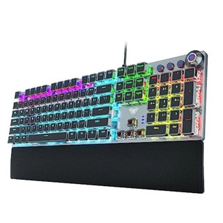 Aula F2088 yoritiladigan qora klaviaturasi