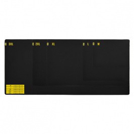 Игровая поверхность 2E Gaming Pro Speed L. 450 х 400 х 3 мм (2E-SPEED-L-BK-PRO)