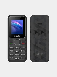 Телефон Novey 105C, Dual Sim, серый