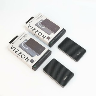 Портативный аккумулятор Power Bank Vizzon Kevlar Magnetic 5000mAh беспроводной Классический Черный