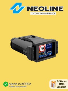 Radar detektori bilan NEOLINE X-COP 9700s Wi-Fi Black+sovg'a fleshka, antiradar